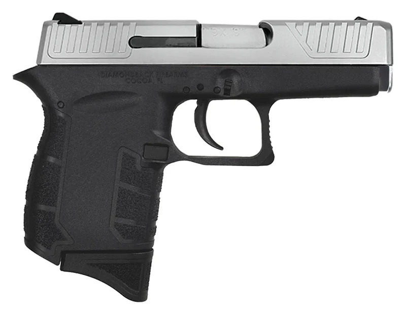 DB9 GenIV 9mm 3" Blk/NicBoron FS 6rd