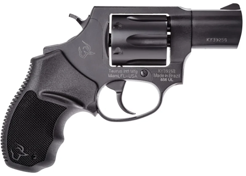 856UL .38Spl 2" Black, UltraLite, 6-rd