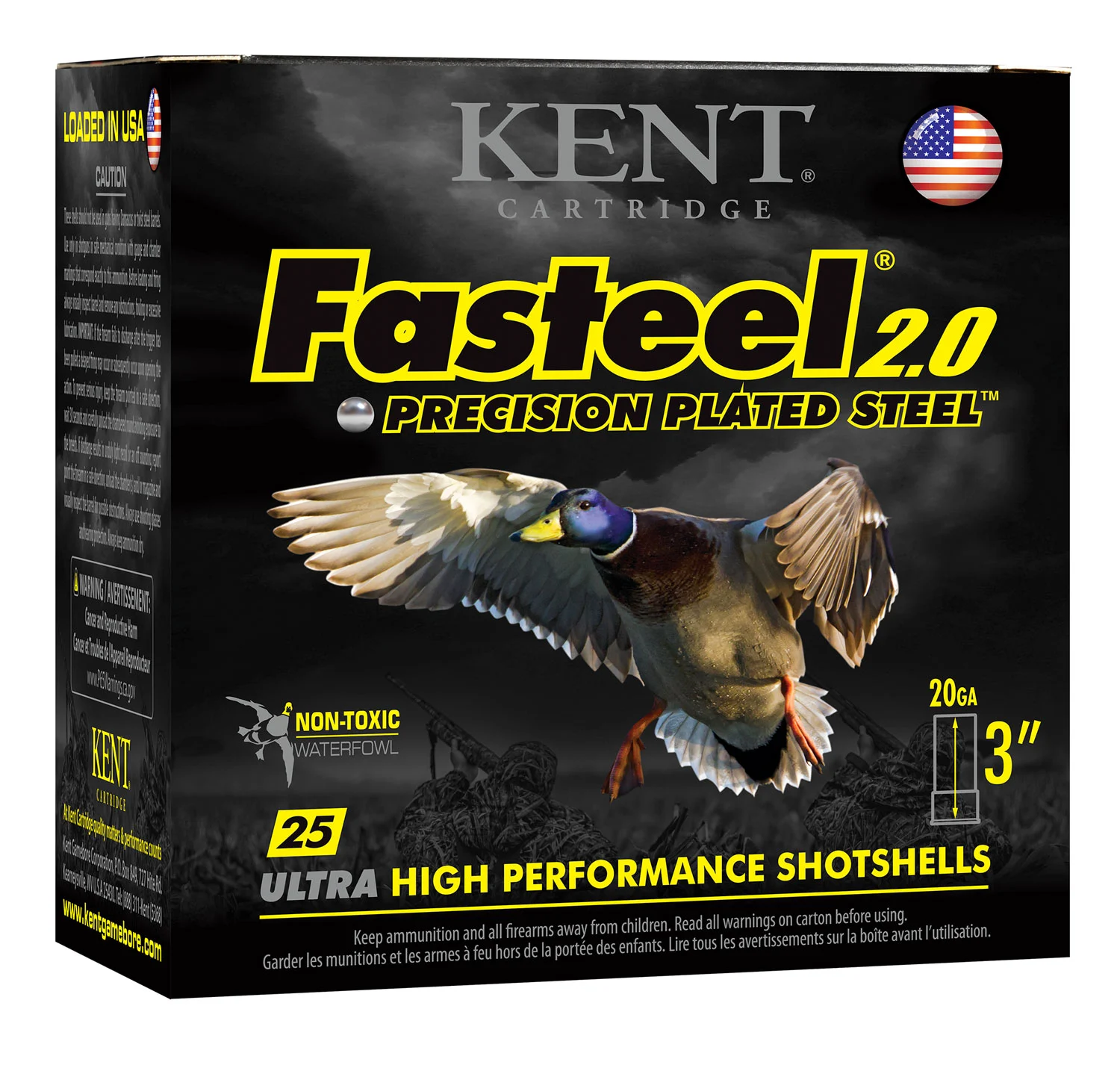 Kent Cartridge 20 Gauge – 25rd