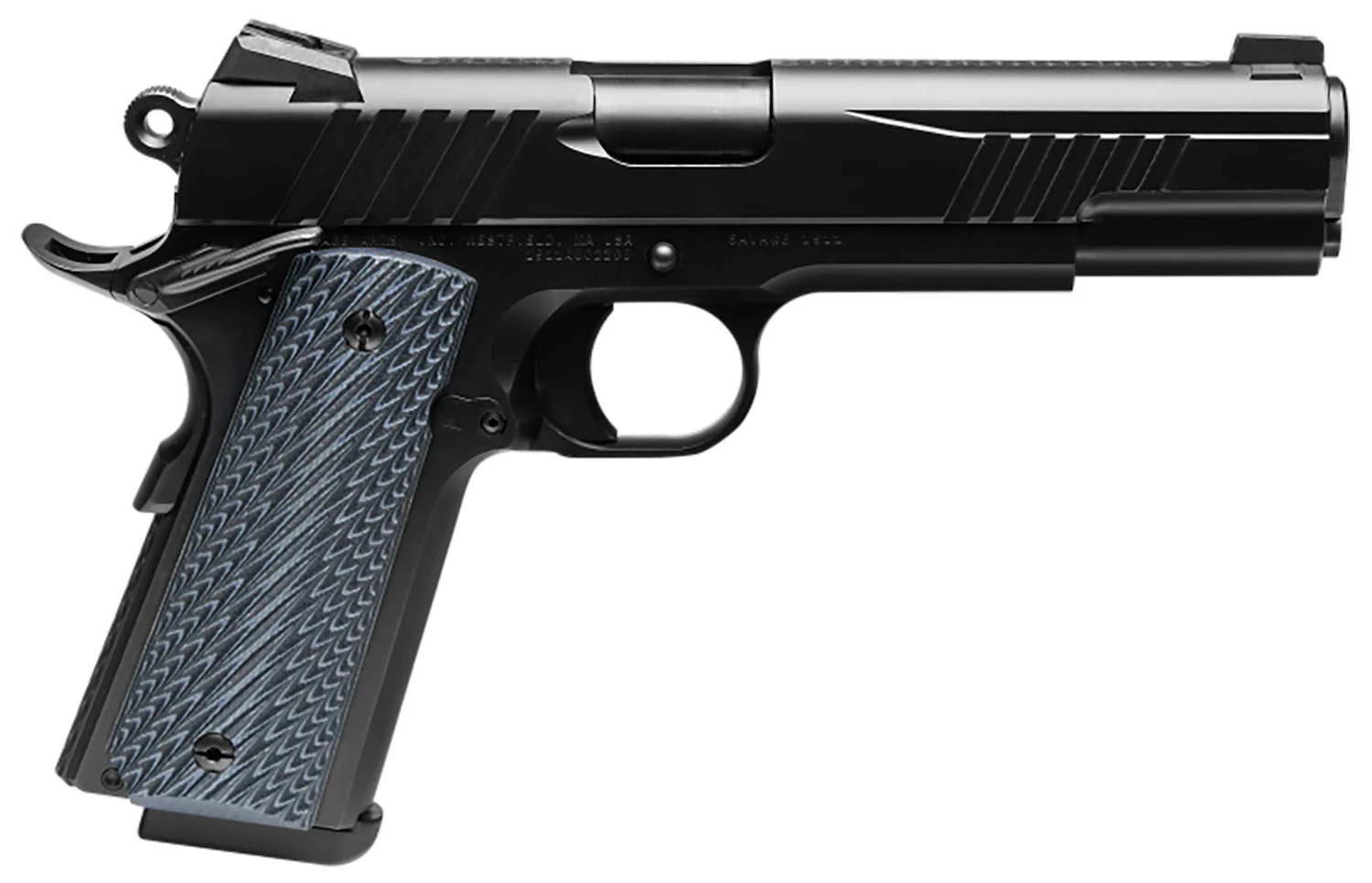 SAV 67200 1911 GOVT 45 5IN BLK/BLK BLK MELONITE