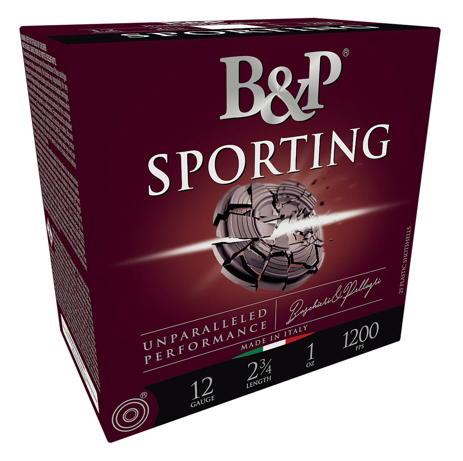 B&P Ammunition 12 Gauge – 25rd
