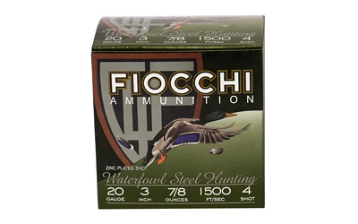 Fiocchi 20 Gauge Steel – 25rd