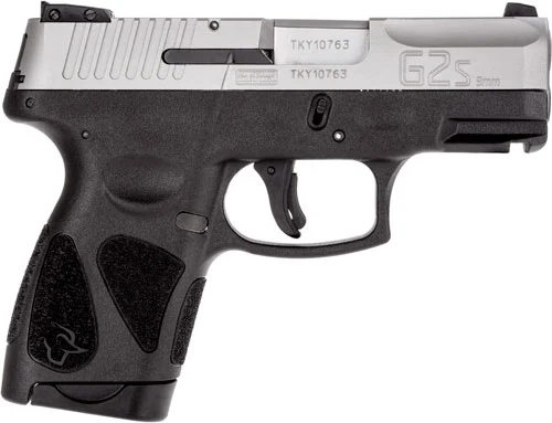 TAURUS G2S SLIM 9MM 7-SHOT - 3-DOT ADJ. MATTE SS POLYMER