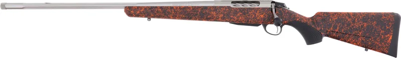 TIKKA T3X LITE 6.5 CM LEFT HD - ROUGHTECH EMBER 24" SS FLUTED