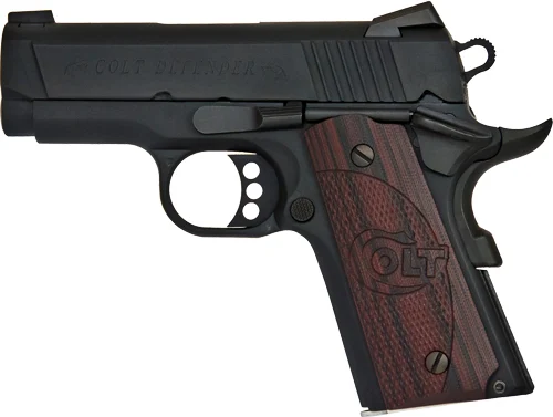 COLT DEFENDER 9MM 3" 7RD - ANODIZE BLUED G10 GRIPS
