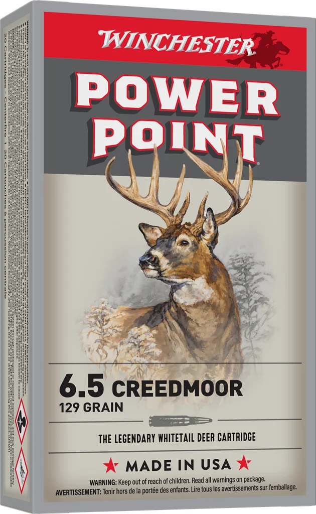 WINCHESTER SUPER X POWER POINT 6.5CM 129GR 20RD BX 200RD CASE