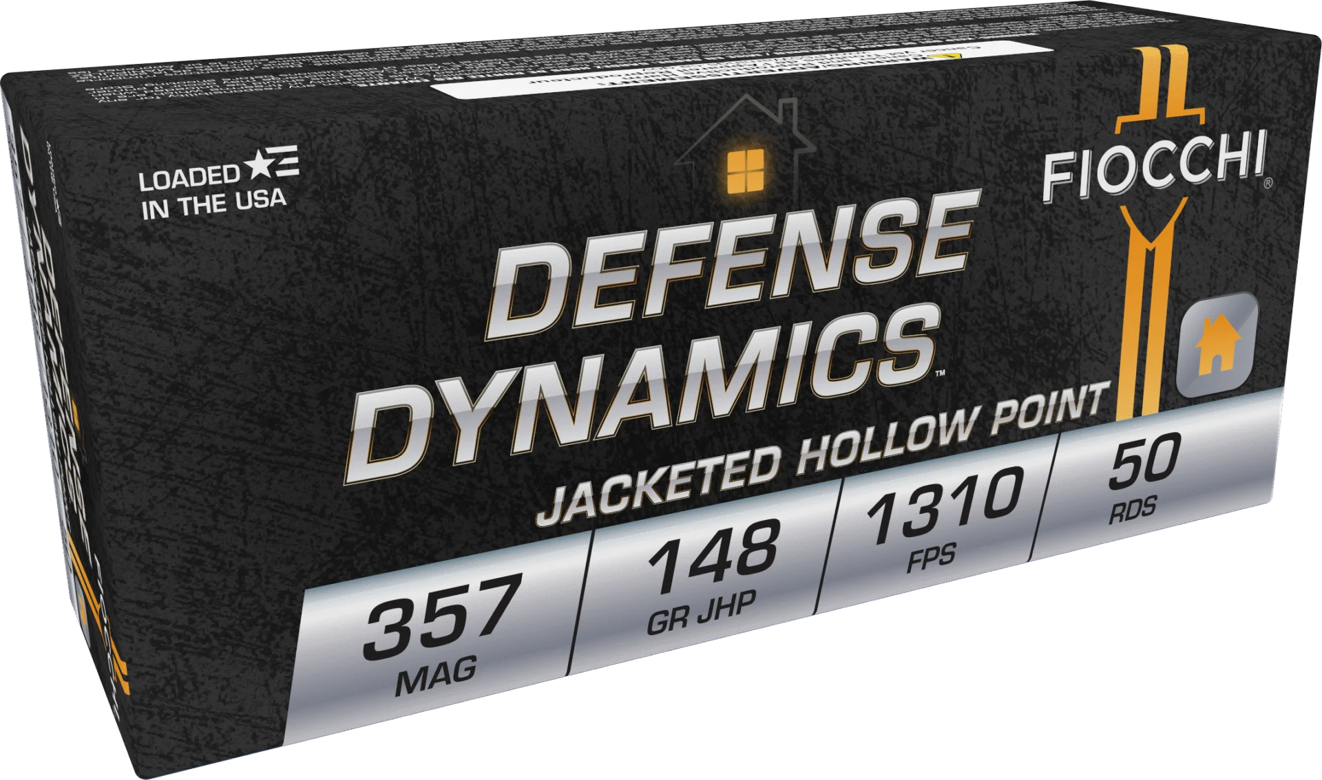 Fiocchi .357 Magnum 142gr JHP – 50rd