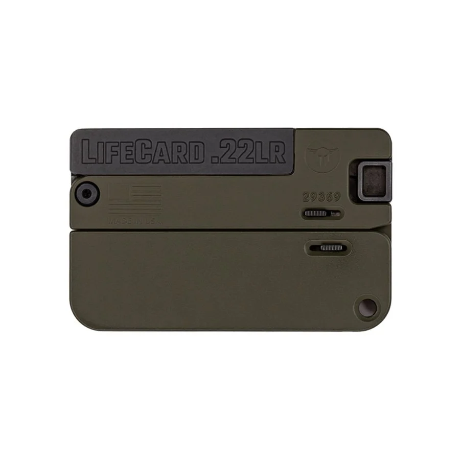 TRAILBLAZER FIREARMS LIFECARD POLY 22LR BLACK/ODG